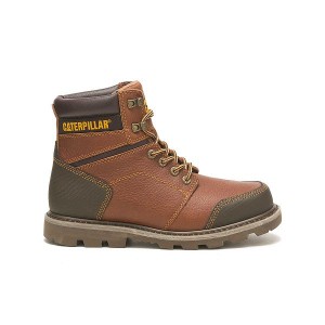 Men's Caterpillar Allerton Boots Brown | 346519-IDM