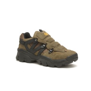 Men's Caterpillar Alpha Sneakers Dark / Olive | 627038-HYA