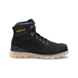 Men's Caterpillar Baseplate Boots Black | 169472-QLI