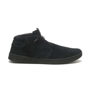 Men's Caterpillar CODE Pause Mid Sneakers Black | 234968-TSO