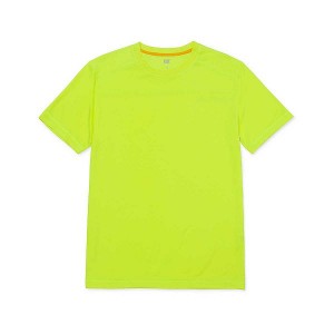 Men's Caterpillar Coolmax Short Sleeve Tee T-Shirt Yellow | 376102-CSA