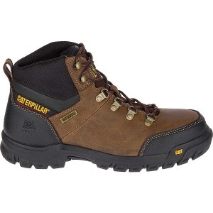 Men's Caterpillar Framework S3 WR HRO SRA Steel Toe Work Boots Brown | 498270-CRT