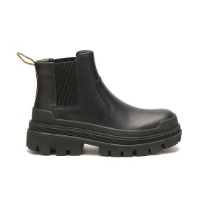 Men's Caterpillar Hardwear Chelsea Boots Black | 870539-GFM