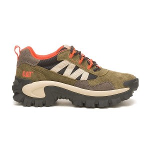 Men's Caterpillar Intruder Beta Sneakers Dark / Olive | 325918-ZNK