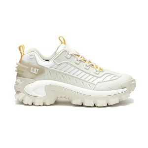 Men's Caterpillar Intruder Mecha Sneakers Beige | 549126-DAC