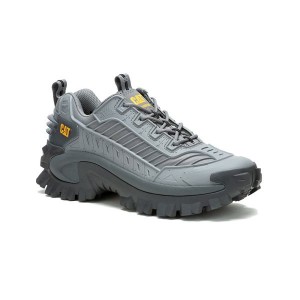 Men's Caterpillar Intruder Mecha Sneakers Grey | 420716-WIE