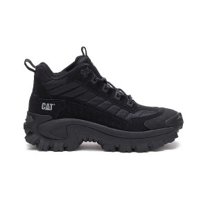 Men's Caterpillar Intruder Mid Sneakers Black | 280973-SNJ