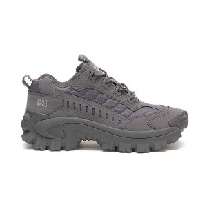 Men's Caterpillar Intruder Sneakers Grey | 814032-PHV