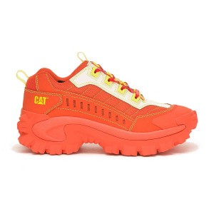 Men's Caterpillar Intruder Supercharged Sneakers Orange | 703456-BCI