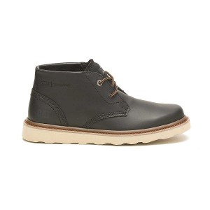 Men's Caterpillar Narrate Chukka Boots Black | 452017-LBG