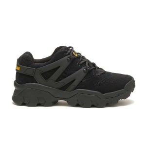 Men's Caterpillar Reactor Sneakers Black | 681095-EFB