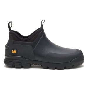 Men's Caterpillar Stormers Rubber Boots Black | 475862-ZLN