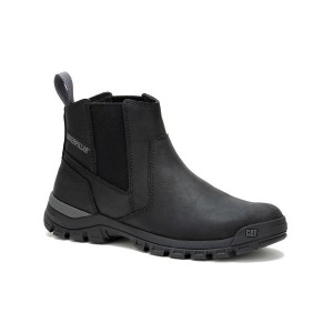 Men's Caterpillar Threshold Chelsea Boots Black | 540829-PYQ