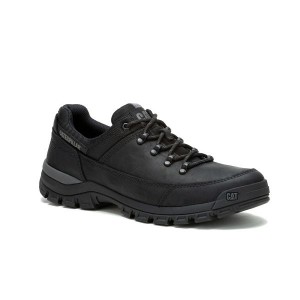 Men's Caterpillar Threshold Hiker Low Hiking Shoes Black | 240175-CED