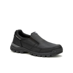 Men's Caterpillar Threshold Slip On Black | 216809-OPT