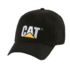 Men's Caterpillar Trademark Caps Black | 079853-WIR