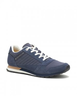 Men's Caterpillar Ventura Sneakers Navy | 976125-YBA