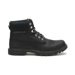 Men's Caterpillar eColorado Waterproof Boots Black | 594276-KMF