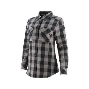 Women's Caterpillar Buffalo Check Heavyweight Shirts Black | 012537-RUS