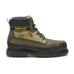 Women's Caterpillar Cat Footwear x Nigel Cabourn Utah Boots Black | 038742-GDN