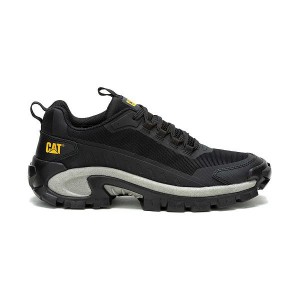 Women's Caterpillar Intruder Lightning Mesh Sneakers Black | 013284-MQL