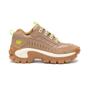 Women's Caterpillar Intruder Sneakers Brown | 184657-DLY