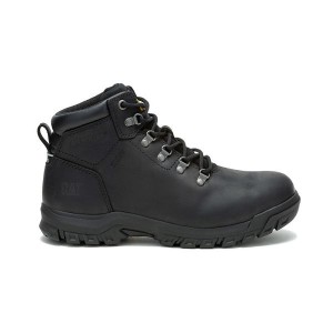 Women's Caterpillar MAE ST S3 HRO WR SRA Work Boots Black | 621890-VBL