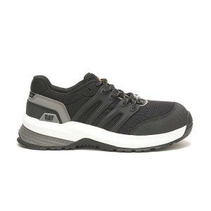 Women's Caterpillar Streamline 2.0 Composite Toe Work Shoes Black / Grey | 086439-LGJ