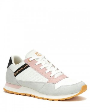 Women's Caterpillar Ventura Canvas Sneakers White | 498105-LBE