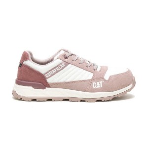 Women's Caterpillar Venward Composite Toe Work Shoes Rose / Grey / Brown | 205136-EUW