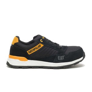 Women's Caterpillar Venward Composite Toe Work Shoes Black / Yellow | 081462-AMI