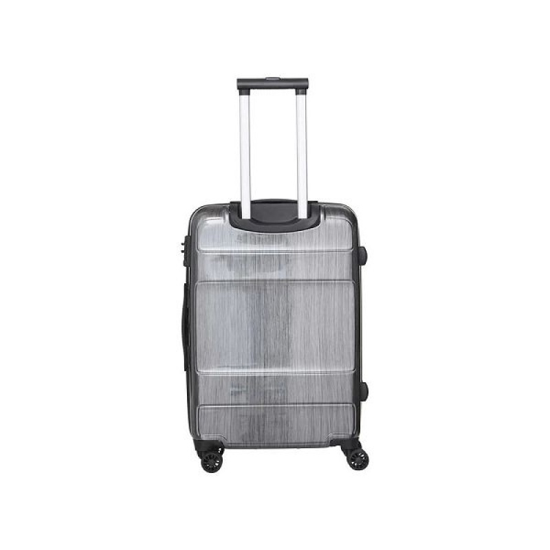 Men's Caterpillar 4 Wheels Cat-D 2.0 Small Cat Luggages Silver | 154368-CPL