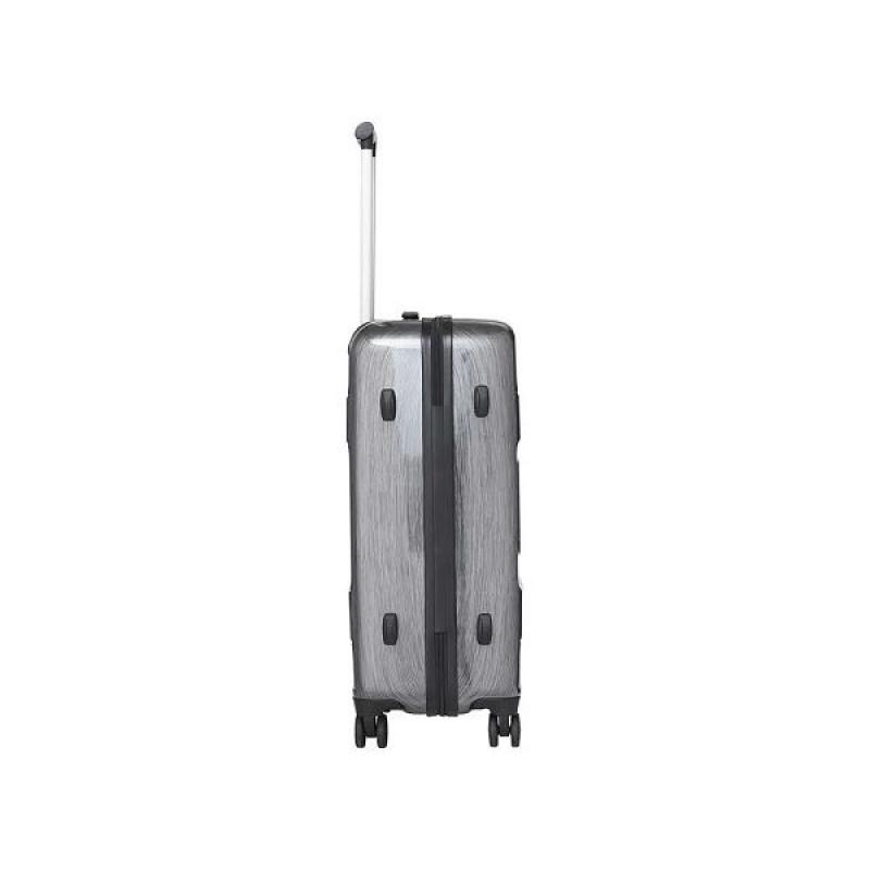 Men's Caterpillar 4 Wheels Cat-D 2.0 Small Cat Luggages Silver | 154368-CPL