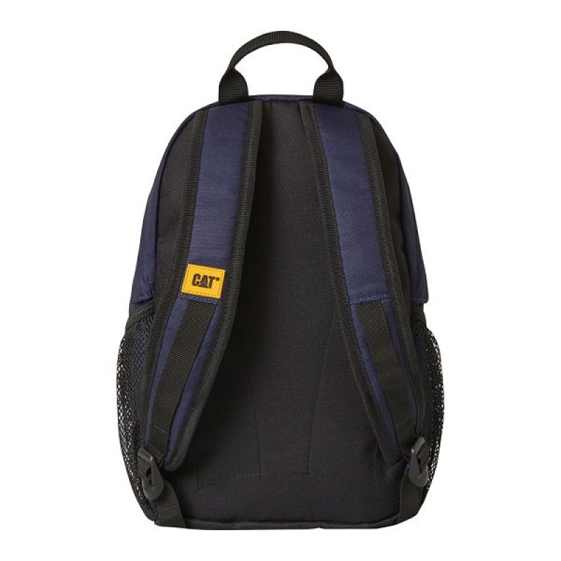 Men's Caterpillar A2 Backpack Navy | 751839-DCZ