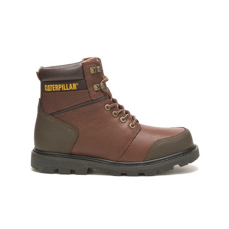 Men\'s Caterpillar Allerton Boots Brown | 314680-ZMP