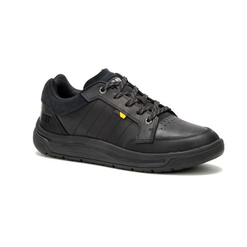 Men\'s Caterpillar Apa Cush Sneakers Black | 698471-KSZ