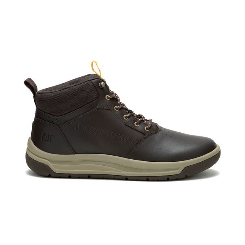 Men's Caterpillar Apa Cush Sport Boots Coffee | 731094-YGU