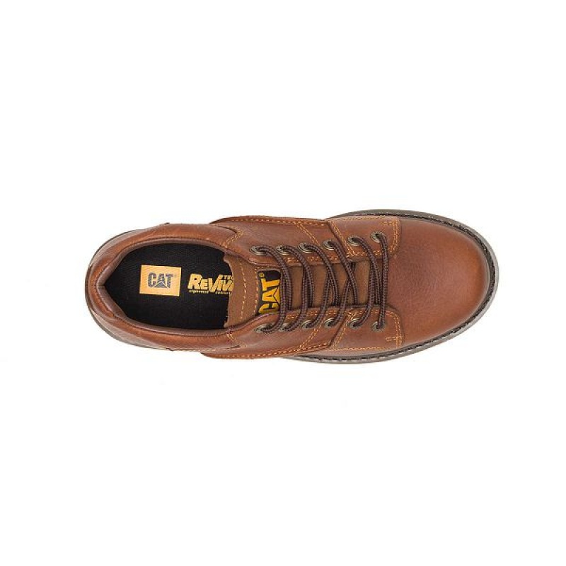 Men's Caterpillar Arcola Casual Shoes Brown | 642308-OFB