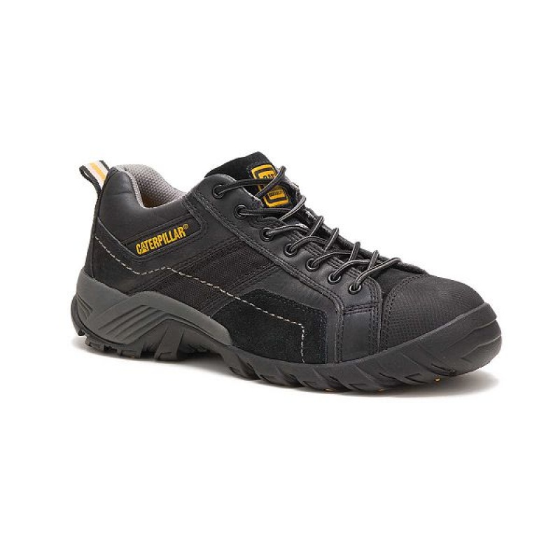 Men's Caterpillar Argon Composite Toe Work Shoes Black | 975836-DGY