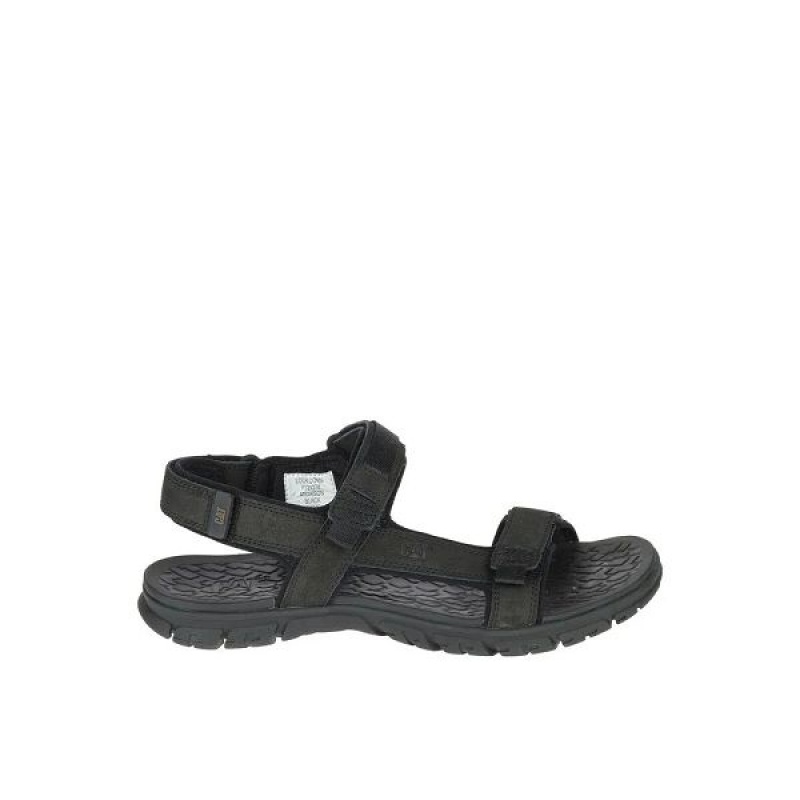 Men's Caterpillar Atchison Cat Sandals Black | 976053-FYV