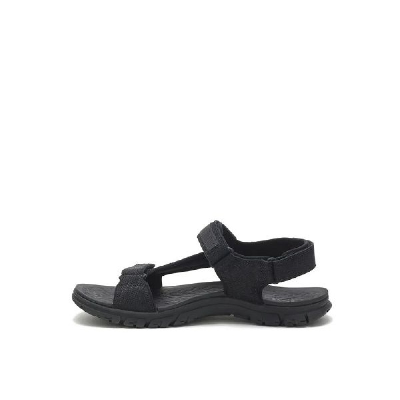 Men's Caterpillar Atchison Cat Sandals Black | 976053-FYV