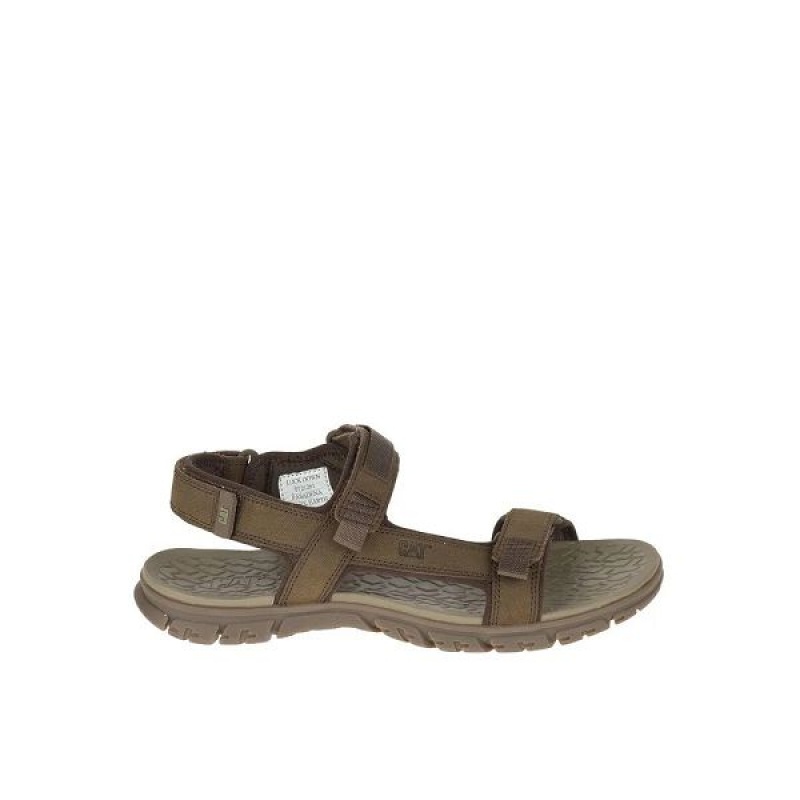 Men's Caterpillar Atchison Cat Sandals Brown | 867109-LCW