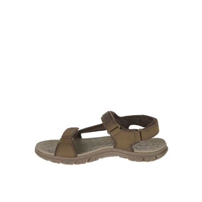 Men's Caterpillar Atchison Cat Sandals Brown | 867109-LCW