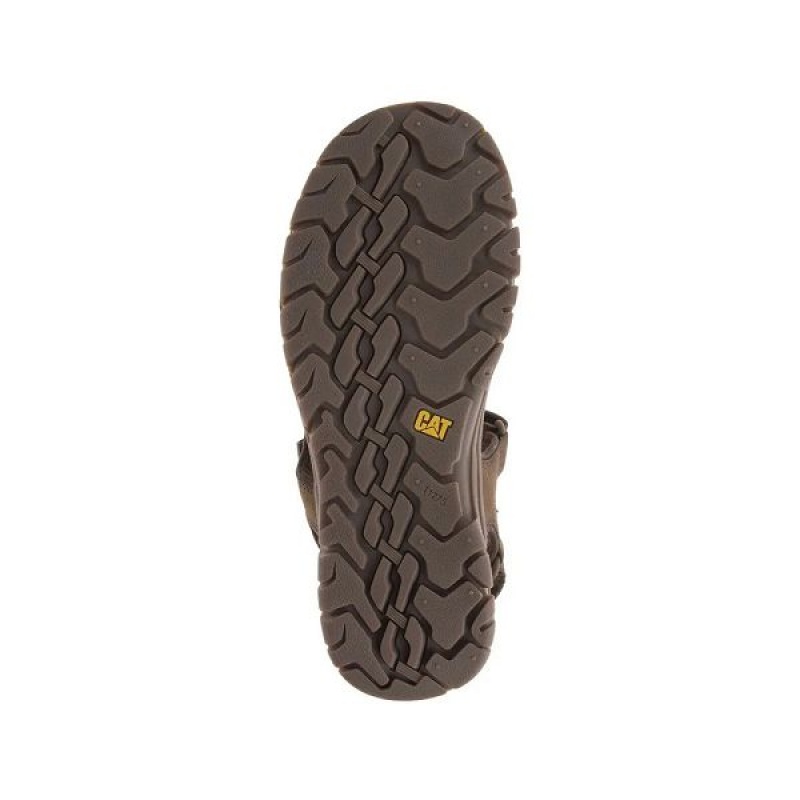 Men's Caterpillar Atchison Cat Sandals Brown | 867109-LCW