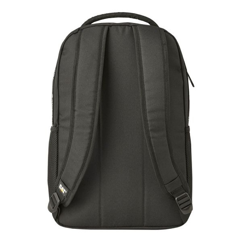 Men's Caterpillar Backpack Black | 109268-WVQ