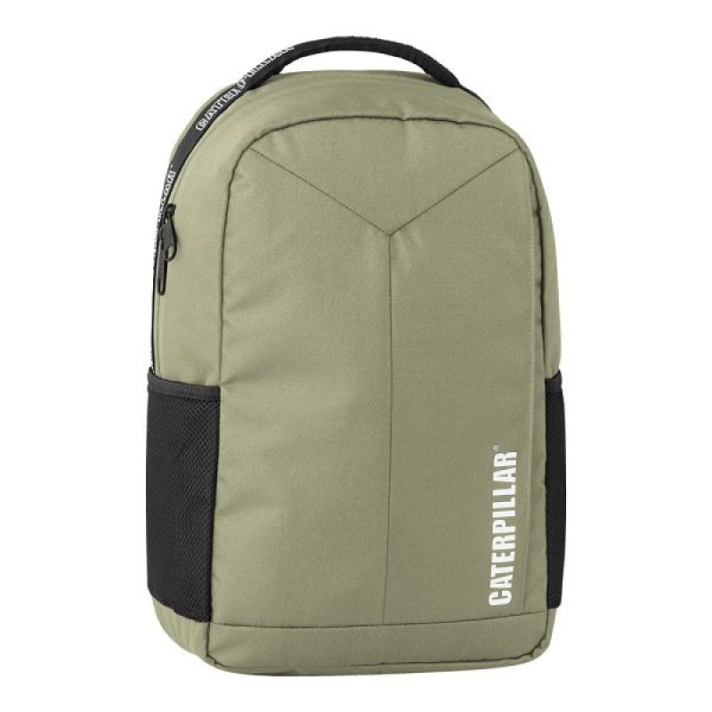 Men\'s Caterpillar Backpack Green | 326481-BTG