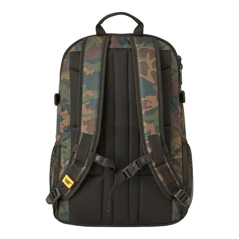 Men's Caterpillar Barry Backpack Olive | 593682-DNL