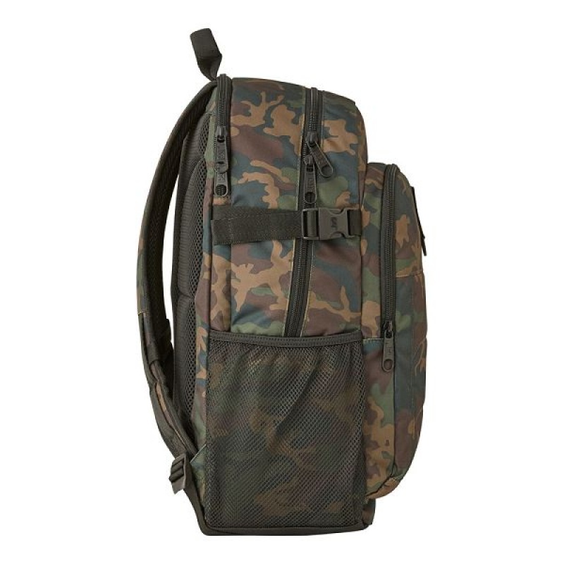 Men's Caterpillar Barry Backpack Olive | 593682-DNL