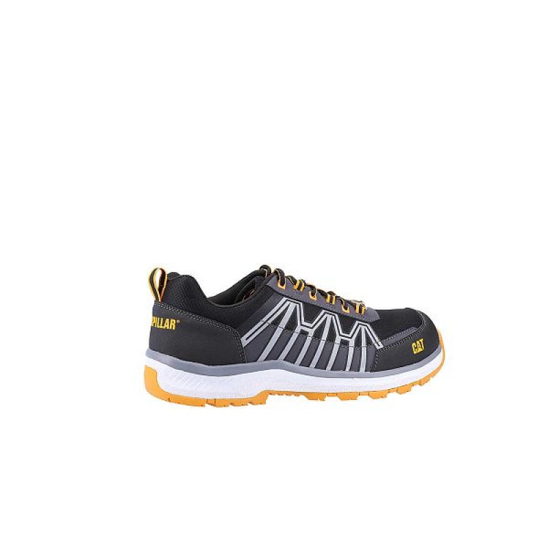 Men's Caterpillar Charge S3 HRO SRC+ESD Work Shoes Orange | 738215-WCT