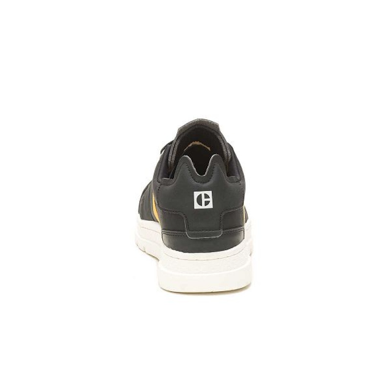 Men's Caterpillar Cite Low Sneakers Black | 208341-KGJ